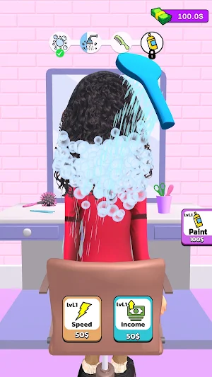 Perfect Hair Clicker Screenshot 1