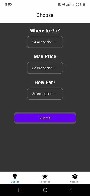 DateNight - Location Picker Screenshot 0