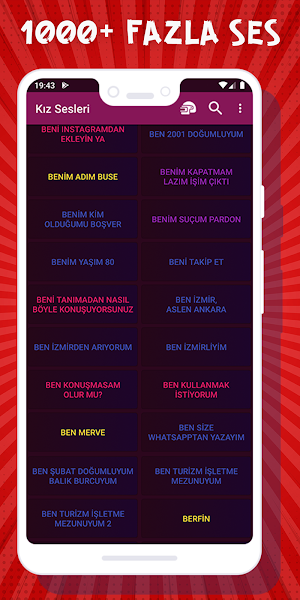 Kız Sesleri: Gerçekçi Şakalar Screenshot 2