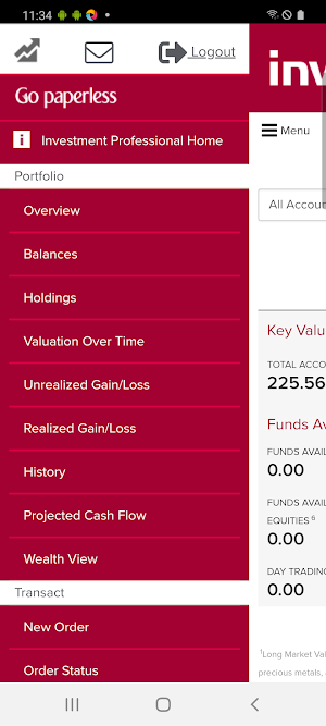 INVEX Access Screenshot 0