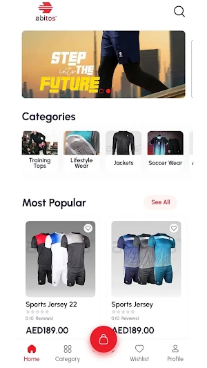 Abitos Sportswear Screenshot 0
