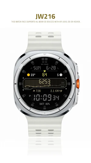 JW216 jwstudio watchface Screenshot 0