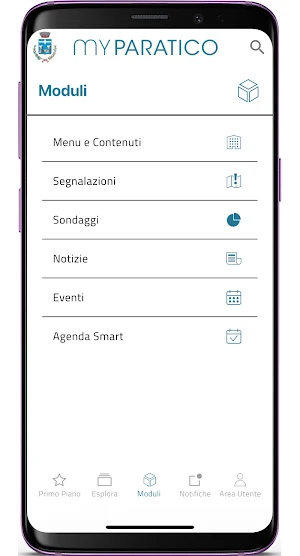 MyParatico Screenshot 2