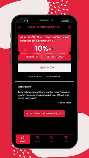 Famous Footwear Coupons Screenshot 2