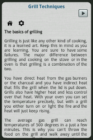 Grill Techniques Screenshot 2