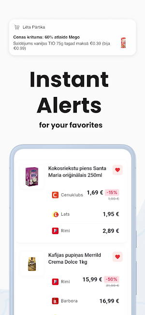 Grocery Deals - Lēta Pārtika Screenshot 3