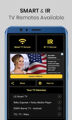 Universal TV Remote Control Screenshot 0