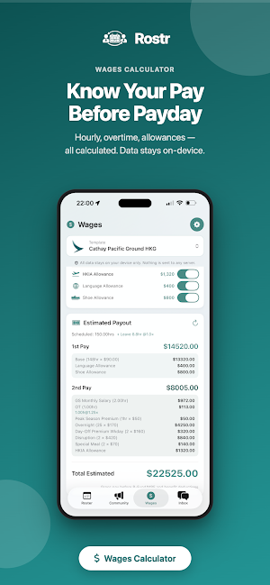 Rostr - Roster Sharing Screenshot 3