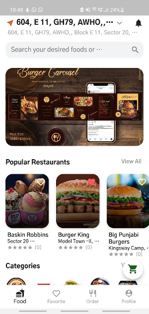Mozilit Food Screenshot 0