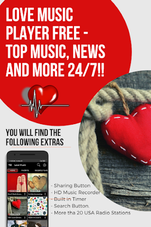 Love Music Player App 📻 Screenshot 2