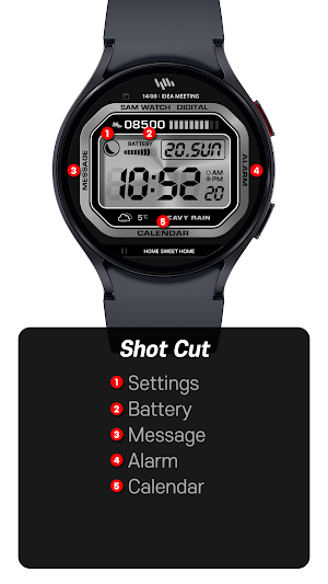 SamWatch Digital Shu 9 Screenshot 2