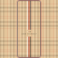 Simple White Red - Wallpaper