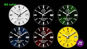 JW153 jwstudio watchface Screenshot 3