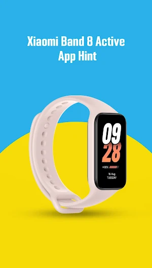 Xiaomi Band 8 Active App Hint Screenshot 1