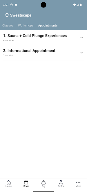 SWEATSCAPE Screenshot 2