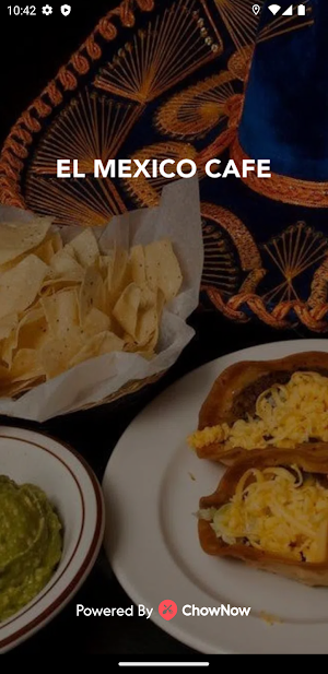 El Mexico Cafe Screenshot 0