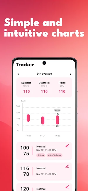 Blood Pressure Pro Screenshot 1