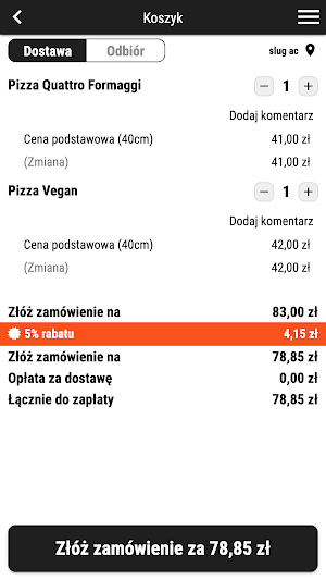 Bull Pizza Screenshot 1