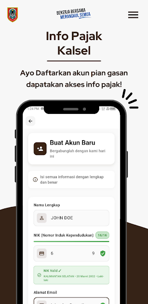 Info Pajak Kalsel Screenshot 3