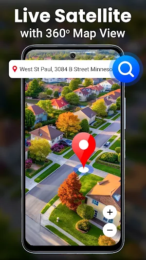 GPS Map Road Driving Direction Screenshot 1