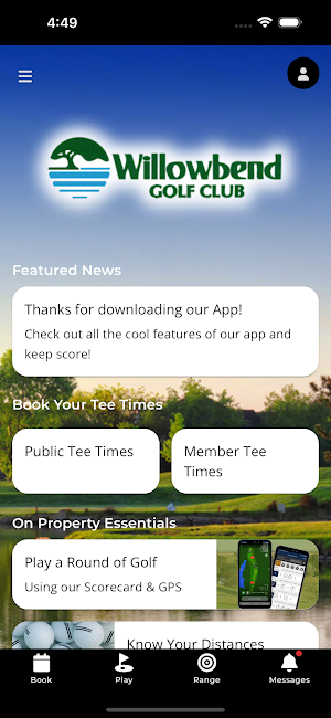 Willowbend Golf Club Screenshot 1