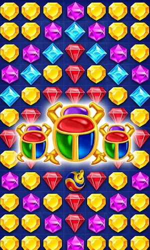 classic diamond puzzle pharaoh legend Screenshot 3