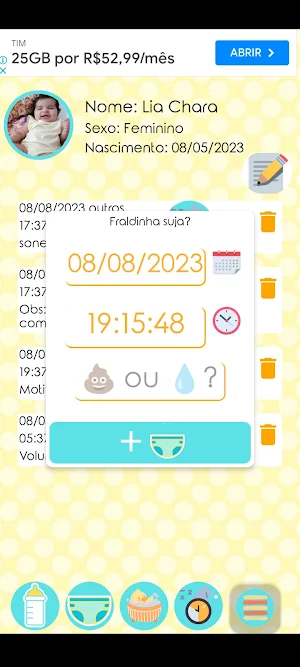 Chara Rotina do Bebê Screenshot 2