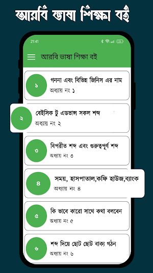 আরবি ভাষা শিক্ষা বই Screenshot 0