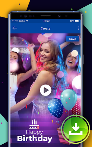 Birthday Video Maker Screenshot 2