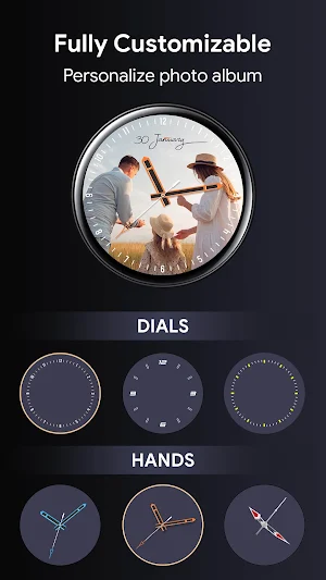 Photo Watch Face: Wear OS Screenshot 1