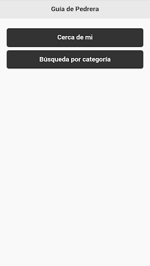 Guía de Pedrera Screenshot 1