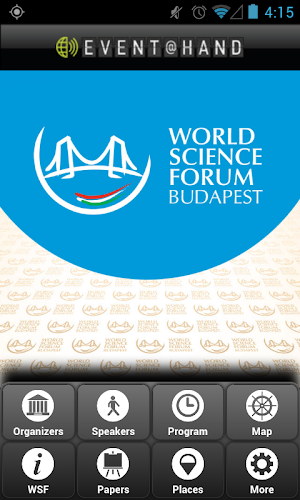 World Science Forum EVENT@HAND Screenshot 1