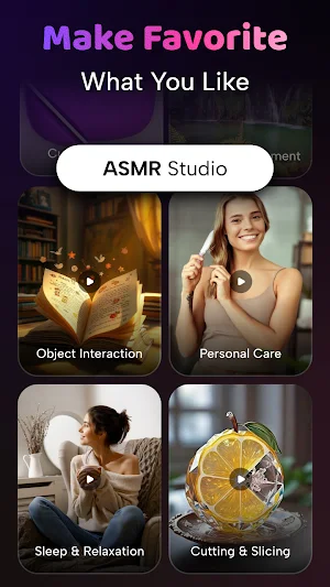 AI ASMR Video Generator: Relax Screenshot 1