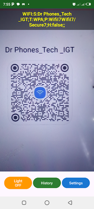 IGT QR & Barcde Scanner Screenshot 0