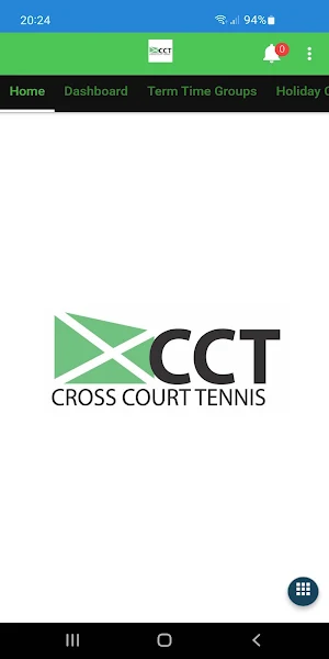 Cross Court Tennis Screenshot 0