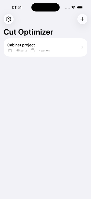 cut lists optimizer - mdf cut Screenshot 2