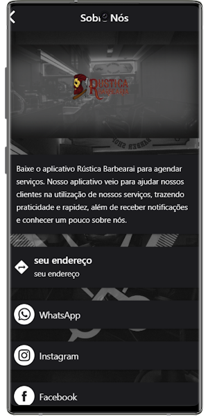 RÚSTICA BARBEARIA Screenshot 1