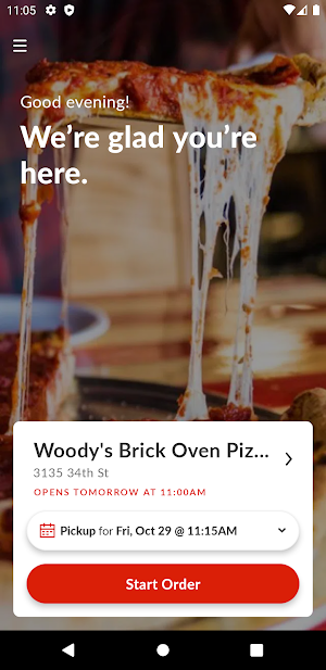 Woody's Pizza & Grill Screenshot 1