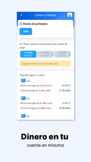 Centavo Celestial-Préstamo Screenshot 1