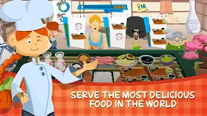 Kitchen Fun - Cooking Adventure Game Screenshot 0