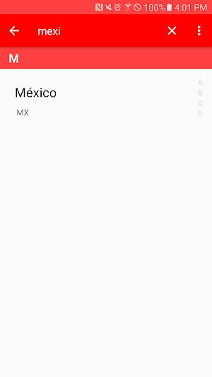 Countries of the World Information Screenshot 3