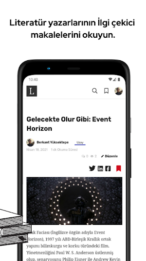 UNSS Literatür Screenshot 1