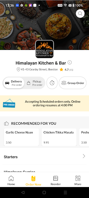Himalayan Kitchen & Bar Screenshot 1