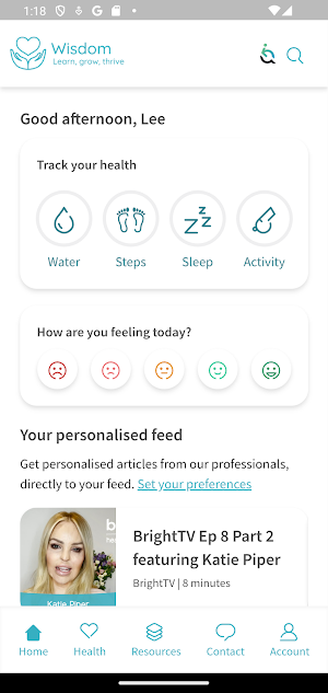 Wisdom: Learn, Grow, Thrive Screenshot 0
