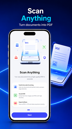ClearScan:AI Scanner & PDF OCR Screenshot 1