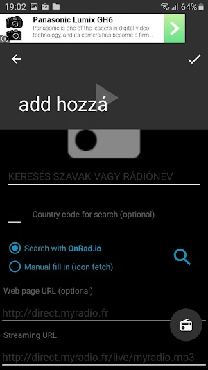 Online Rádió Magyarország Screenshot 1