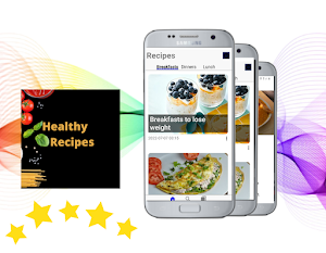 healthy recipes app Screenshot 0