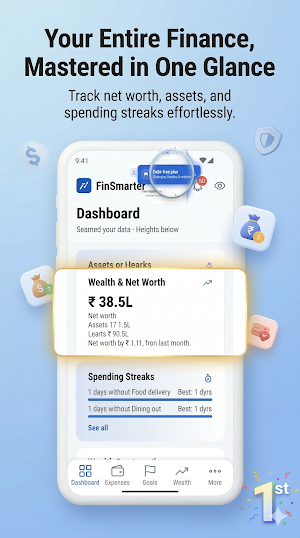 FinSmarter Your Money. Smarter Screenshot 1