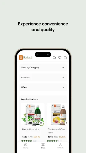 Krishna's Herbal & Ayurveda Screenshot 1