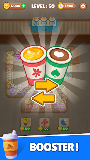 Coffee Sort: Packing Games Screenshot 2